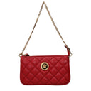 Versace Red Leather Handbag