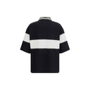 Amiri Black Cotton Polo Shirt
