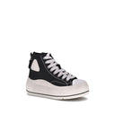 R13 Black Polyethylene High Top Sneakers