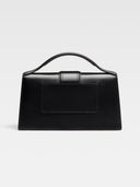 Jacquemus Black Leather Le Grand Bambino Handbag