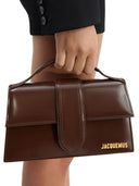 Jacquemus Midnight brown Leather Le Grand Bambino Handbag