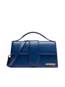 Jacquemus Dark NavyLeather Le Grand Bambino Handbag