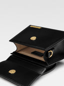 Jacquemus Black  leather Le Chiquito moyen bag