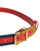 Dolce & Gabbana Multicolor Floral Jacquard Metal Buckle Belt