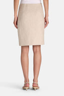 LS -TANZANIA SKIRT - VAR BEIGE GOLD