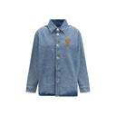 Ami Paris Blue Denim Shirt