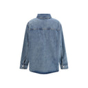 Ami Paris Blue Denim Shirt