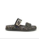 Fendi Brown Polyamide Sandals