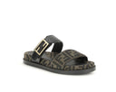 Fendi Brown Polyamide Sandals