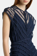 PIANOSA BLU LONG DRESS