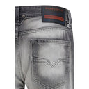 Diesel Gray Cotton Bootcut Jeans