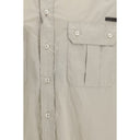 Dolce & Gabbana Beige Cotton Dress Shirt