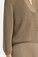 LS -ZIZZANIA PULLOVER - OLD GOLD