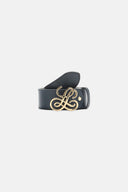 LS -DANVILLE BELT - DARK BLUE 0883/GOLD
