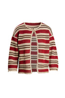 COMIZIO BEIG/BURG/BRWN JACKET