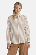LS -BARRA BLOUSE SHIRT - VAR BEIGE CREAM