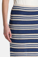 CONDOTTO OFF WHT/BLU/BLU SKIRT