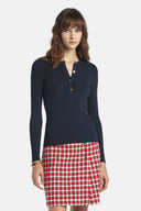 LS -CIVIDALE PULLOVER - BLUE