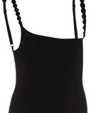 BODY SCALLOP STRAP CATSUIT