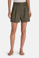 LS -ALTALENA BERMUDA SHORTS - MILITARY GREEN