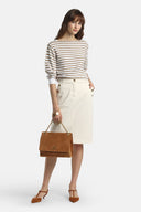 LS -TARGHETTA SKIRT - IVORY