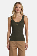 LS -ZAIDA TOP - MILITARY GREEN