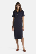 LS -CORVARA DRESS - BLUE/BLUE