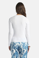 LS -CIVIDALE PULLOVER - WHITE