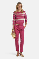 LS -MINORENNE PULLOVER - VAR FUCHSIA PINK