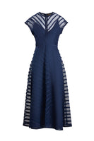 PIANOSA BLU LONG DRESS