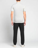 Dolce & Gabbana White Polka Dot Cotton Collared Polo T-shirt