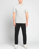 Dolce & Gabbana White Polka Dot Cotton Collared Polo T-shirt