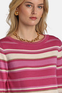 LS -MINORENNE PULLOVER - VAR FUCHSIA PINK