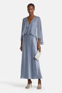 LS -PALAPA DRESS - GREY/GREY