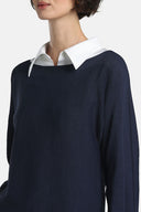 LS -CURATORE PULLOVER - BLUE