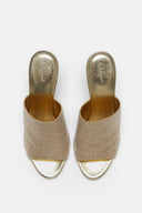 LS -UNITARIO SHOES - CRYSTAL PEACH/GOLD