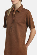 LS -CORVARA DRESS - TOBACCO/TOBACCO