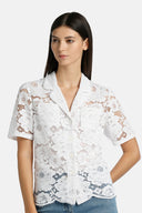BAIOCCO WHT/WHT BLOUSE