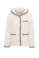 Theana Tweed Sleeve Jacket