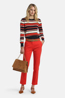 LS -MINORENNE PULLOVER - VAR BLUE ORANGE