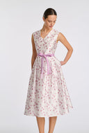 QUORALY ECRU SHIRT DRESS