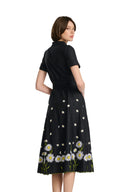 Quamila Noir Long Dress