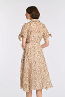 CALYXTE ANIMAL SHIRT DRESS