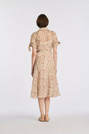 CALYXTE ANIMAL SHIRT DRESS