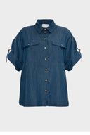 Ghali Jean Short Sleeve Liquette
