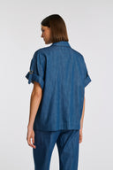 Ghali Jean Short Sleeve Liquette