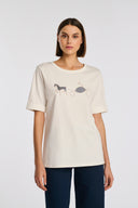 Gaffa Ecru Sequins Shirt
