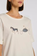 Gaffa Ecru Sequins Shirt
