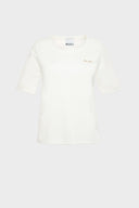 Garence Ecru Short Sleeve T-Shirt