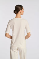 Garence Ecru Logo T-shirt
